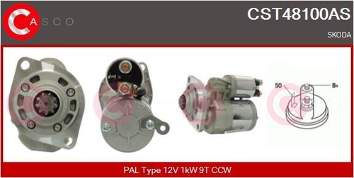 Cst48100as casco starter für - casco,