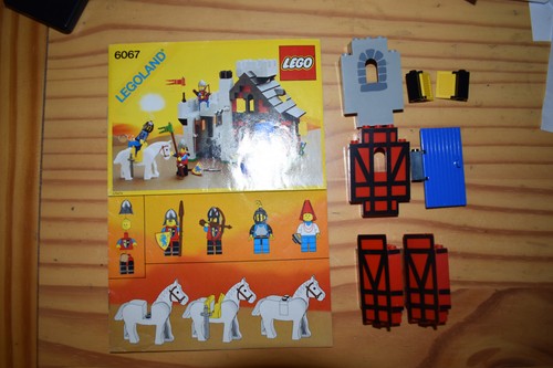 Lego 6067 guarded inn - inn, nur