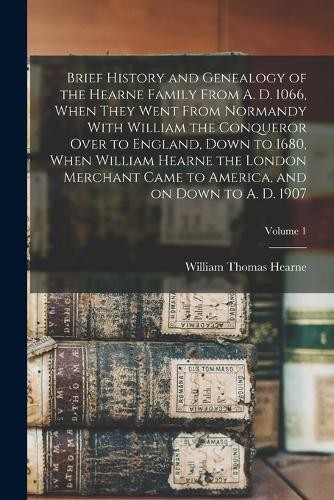 William thomas brief history - brief,