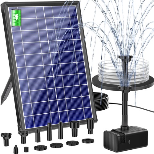 Solar springbrunnen mit - solar,
