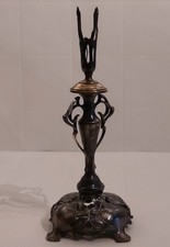 Versilberter Kerzenhalter mit