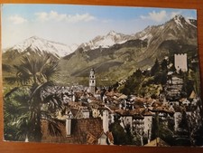 Postkarte 2704 gelaufen, Meran, Südtirol Ansichtskarte, Sammlung