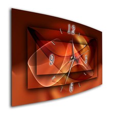 BM Wanduhr 50 cm x 25 cm