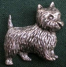 WESTIE ANSTECKNADEL PIN D1