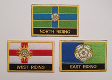 3 x Yorkshire gestickte
