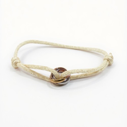 Trinity bracelet beige armband - beige,