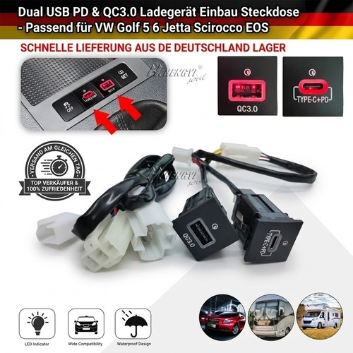 Dual usb qc3 ladegerät - dual,