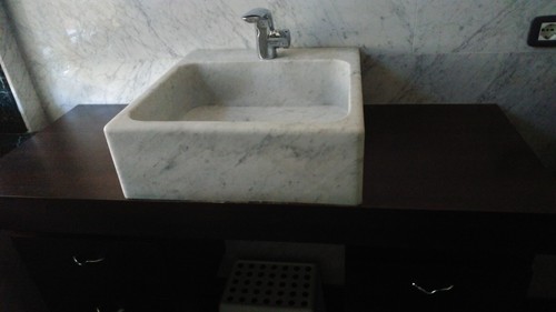 Carrara marmo waschbecken - carrara,