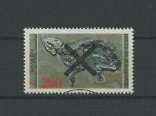 BRD ANDREASKREUZ 975 FOSSILIEN 1978 GRUBE MESSEL URPFERDCHEN PFERD FOSSIL h3586