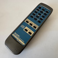 Original Sharp RRMCG0106AWSA Fernbedienung für Audiosystem XL-505 - GETESTET