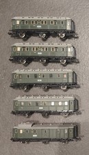 Spur N Minitrix 5 Waggons DRG