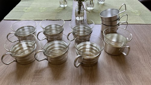Teegläser set vintage mit - set,