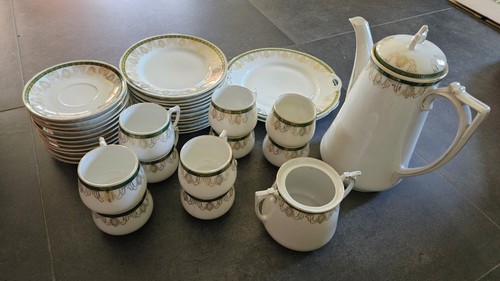 Jugendstil kaffeeservice - jugendstil,
