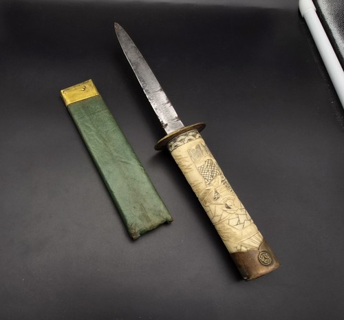 Antikes japanisches messer - antikes,