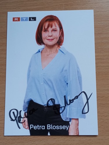 Petra blossey autogramm aus - petra,