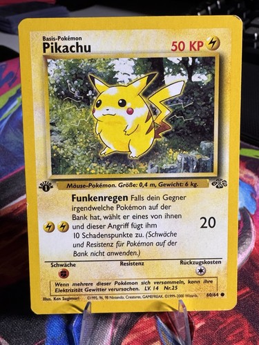 Pokemon tcg karte pikachu - pokemon,