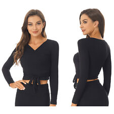 Damen Wickeljacke Ballettjacke