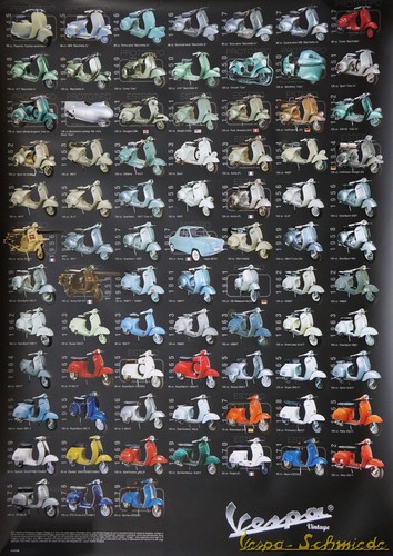 Vespa poster - vespa,