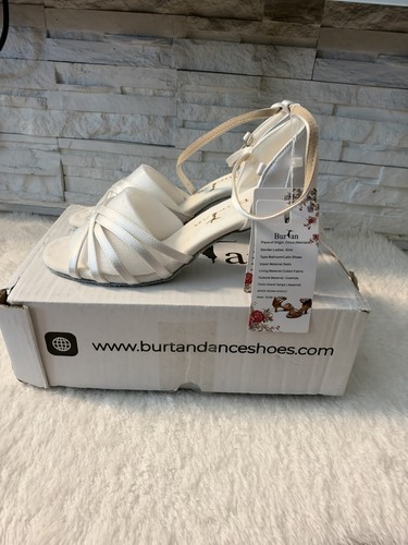 Burtan tanzschuhe weiß satin - tanzschuhe,