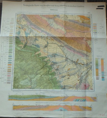 Geologische karte von preussen - geologische,