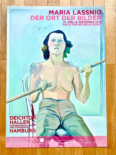 Maria lassnig original vintage - maria,