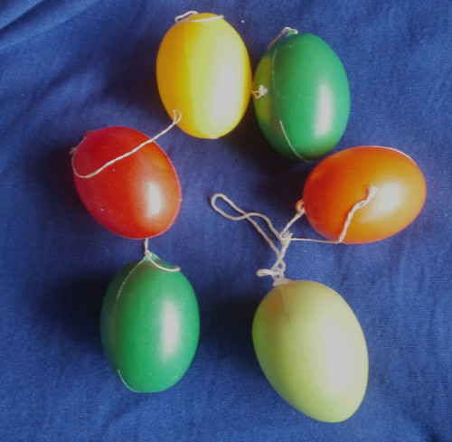 Ddr plastik eier - plastik,