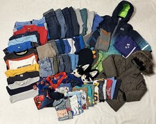 Jungen Kleidung 60 Teile Paket Gr. 110/116 Winterjacke Hose Pullover Spiderman