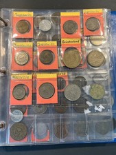 Münzalbum Riesen Münzsammlung Münzen Konvolut Münze international Sammlung Coins