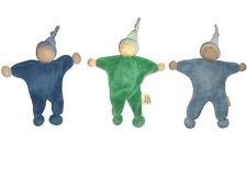 Auswahl Alana DM Wichtel blau / grün Beine Schmusetuch Schnuffeltuch Kuscheltuch