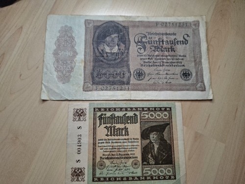 Set reichsbanknoten - set,