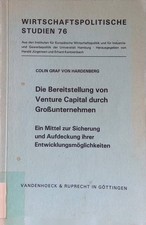 Die Bereitstellung von Venture-Capital durch Grossunternehmen : ein Mittel zur S