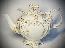 Biedermeier Prunk Teekanne