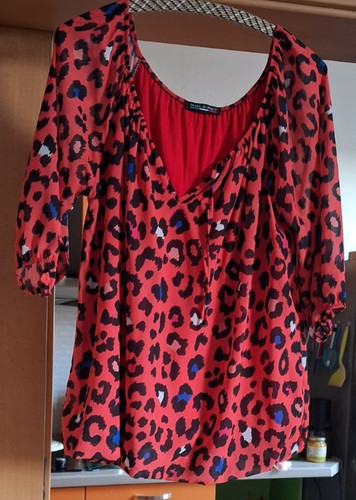 Damenbluse ballon - -,