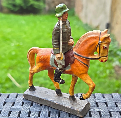 Militär reiterfigur auf pferd - militär,