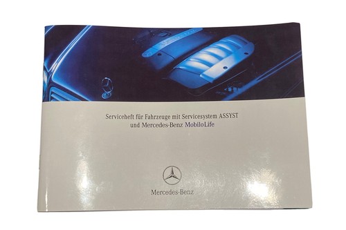 Original mercedes serviceheft - mercedes,