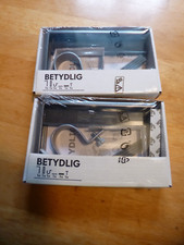 2 Stück IKEA Betydlig grau NEU und OVP Gardinenstangen Halterung