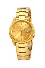 Seiko 5 Herren Automatik vergoldete Kleideruhr SNKK76K1