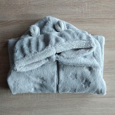 Kinder Anzug Overall Einteiler hellgrau Gr. 122/128