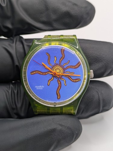 Swatch olympic 1996 grün - olympic,
