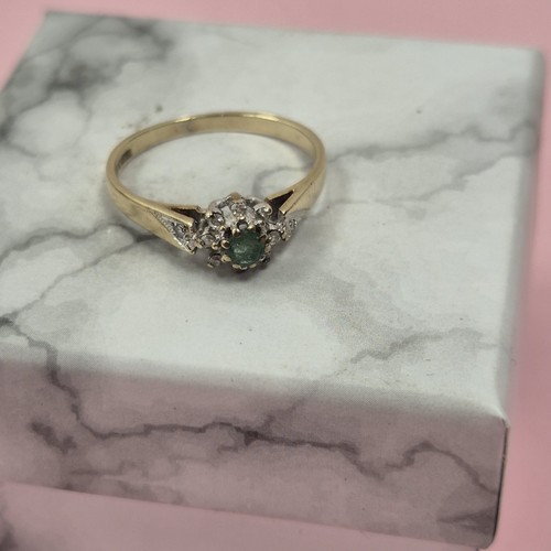 Vintage gold smaragd - vintage,