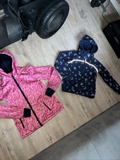 Softshelljacke 134 Mädchen rosa und blau