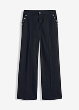 Stretch-Twillhose mit weitem