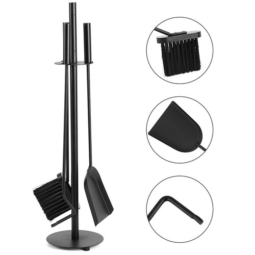 Kaminbesteck mit schaufel - mit,