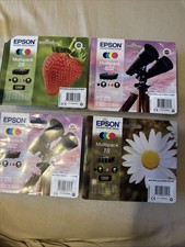 Original Epson T0715 MultiPack Gepard 4 Patronen Druckerpatronen DATUM 10/2024