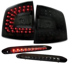 LED RÜCKLEUCHTEN SCHWARZ + 3. BREMSLEUCHTE für SKODA OCTAVIA 1Z KOMBI Bj 04-13