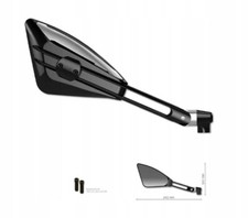 VIPER SPIEGEL LINKS VERSTELLBAR (ALUMINIUM) FARBE SCHWARZ