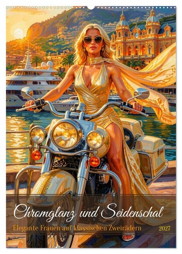 Chromglanz und seidenschal - chromglanz,