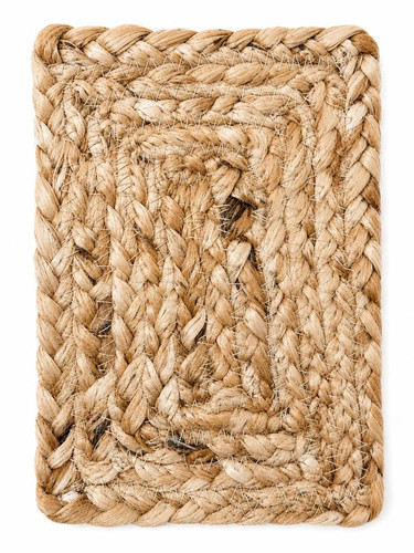 Handgemachte jute untersetzer - jute,