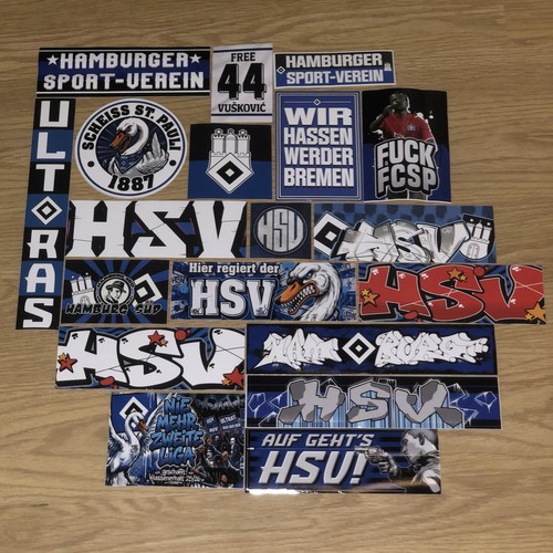 Verschiedene hsv aufkleber - verschiedene,