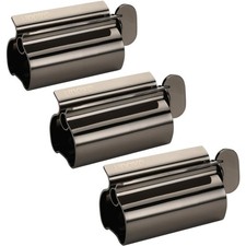 Tubenquetscher Tubenpresse,3-er Pack Zahnpasta Squeezer Edelstahl Sparen Zahn...